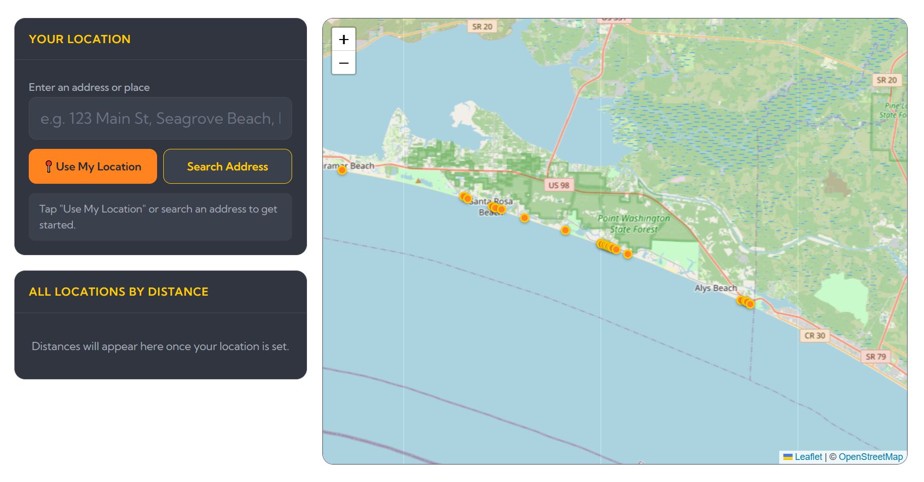locations checker