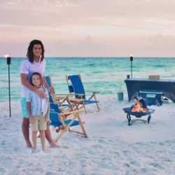 beach bonfire event