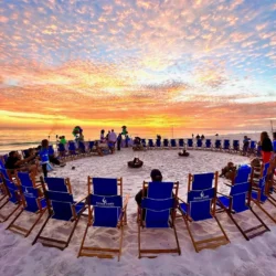 chairs at the beach